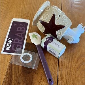 Scentsy Star Warmer with Spatula bundle